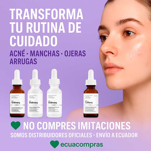 KIT 4X1 THE ORDINARY - ADIOS ACNE-MANCHAS-OJERAS-ARRUGAS
