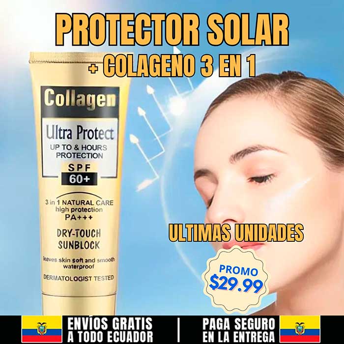 ULTRA PROTEC COLLAGEN 3 EN 1 🥇