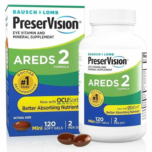 PreserVision™ 120 Cápsulas - Mejor visión al 100%